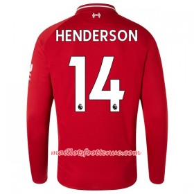 Maillot/Tenue Liverpool Henderson 14 Domicile 2018/2019 Manche Longue